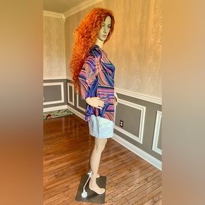 Worn once!🤩New Directions!😎cute dressy tunic/size-S